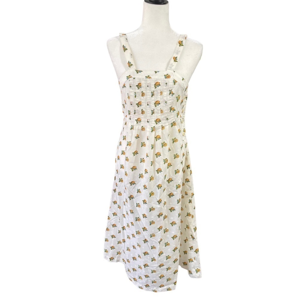 Vintage Jeff Banks Floral Summer Dress Made in England for Rembrandt